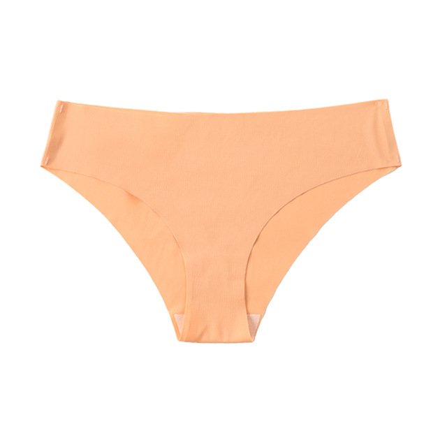 Picture of Cross-Border Seamless Ice Silk One-Piece Girls' Underwear European and American Large Size Pure Cotton Crotch Breathable Women's Briefs Wholesale