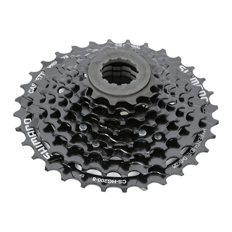 Bicycle Flywheel Mountain Bike Multi-stage Positioning Card Flywheel Hollow HG200 Positioning Gear 8-speed Gear