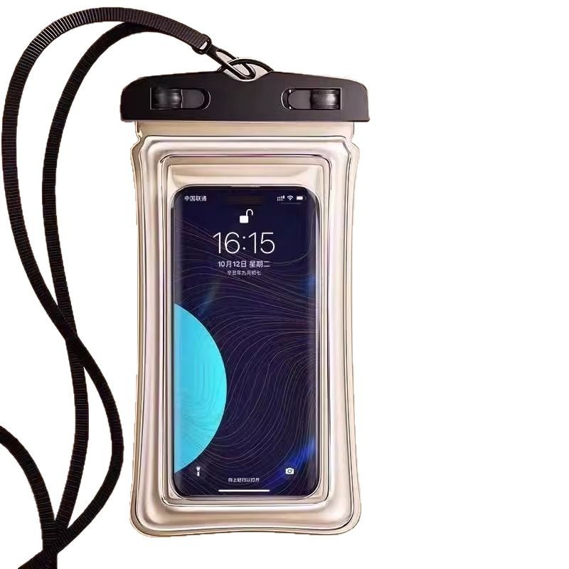 Picture of Mobile Phone Waterproof Bag Outdoor Beach Portable Touch Screen Swimming Drifting Diving Rider Seal Mobile Phone Waterproof Case