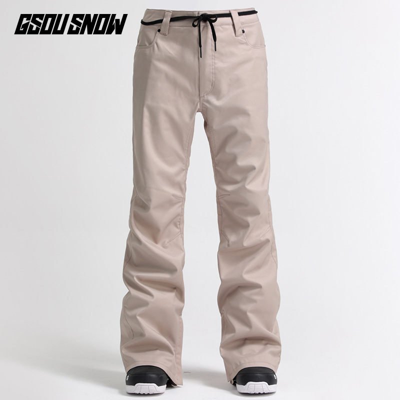 Picture of Gsousnow Ski Pants for Women, Single Board and Double Board Thin Version, Warm and Waterproof Snow Suit, Snow Pants, Snow Country Equipment, Snow Pants for Men