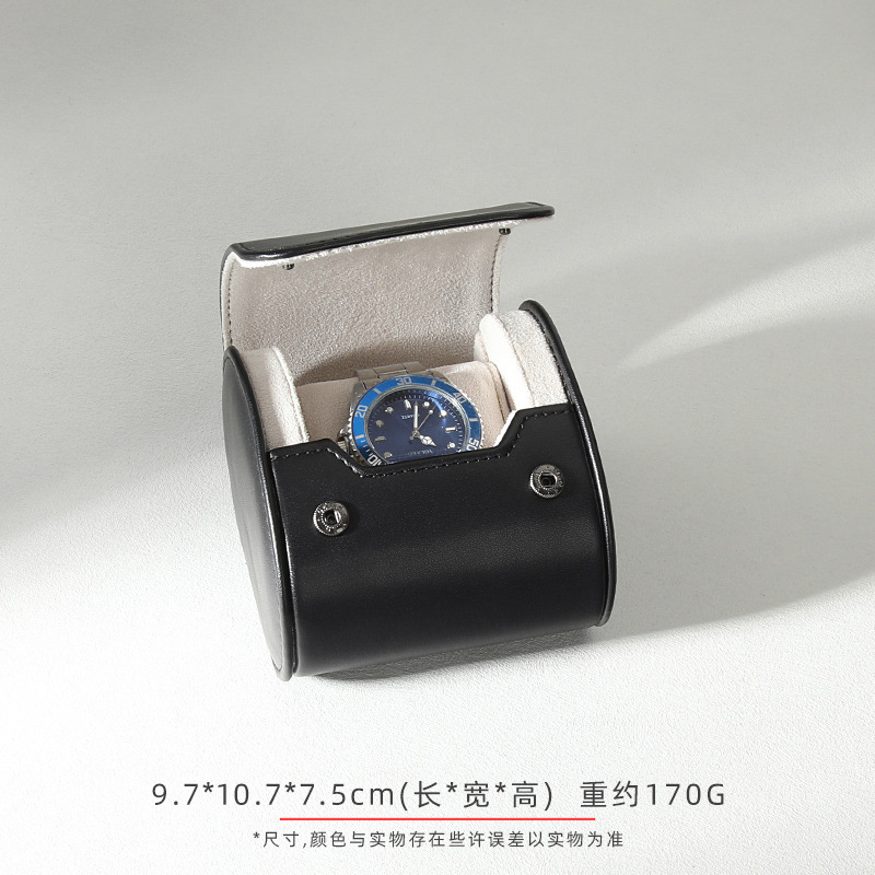 Picture of Portable 1-bit 2-bit 3-bit Watch Box Leather Watch Storage Box Famous Watch Mechanical Watch Wrist Watch Packaging Box