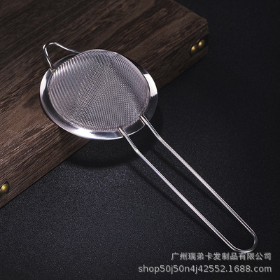 Picture of Cross-Border Ultra-Precision 304 Stainless Steel Filter Filter Deepened Triangular Conical Funnel Leakage Duster