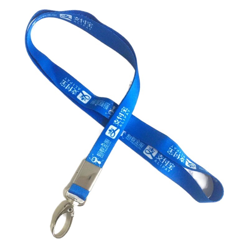 Work permit hanging rope can be fixed logo badge badge hanging neck printing certificate badge hanging rope silk screen thermal transfer ribbon