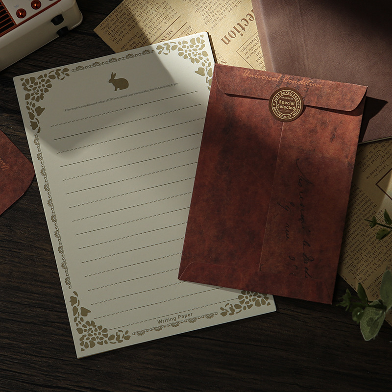 Picture of Retro envelope antique do old creative Kraft paper manufacturers envelope bag storage special paint envelope