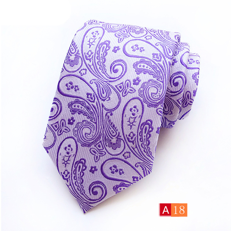 Picture of Source Factory Hot Jacquard Fabric Tie Men's Dress Business Suit Accessories Tie Wholesale