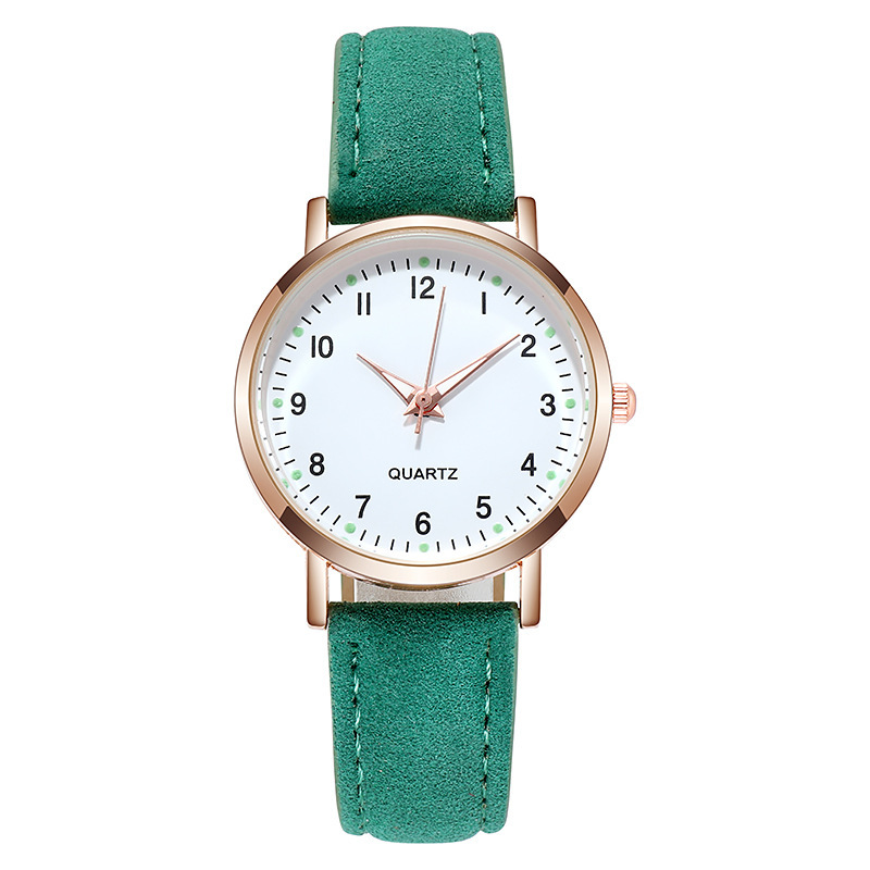 Picture of New Simple Digital Luminous Watch for Men and Women Students Small Fresh Frosted Leather Casual Watch Women's Quartz Watch