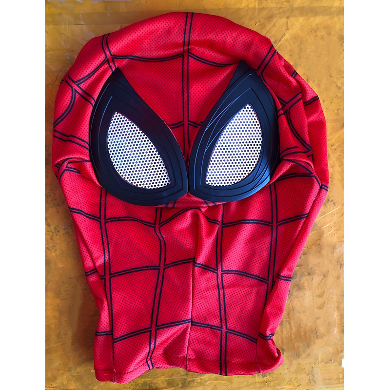 Picture of Spiderman Adult Mask Headgear Expedition Steel Miles Remy Mask Milk Silk Headgear Halloween Mask