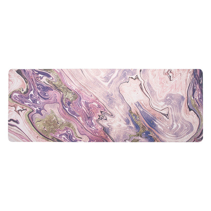 PU natural rubber printed yoga mat thickened non-slip fitness exercise yoga mat shock absorption mute tyrant mat