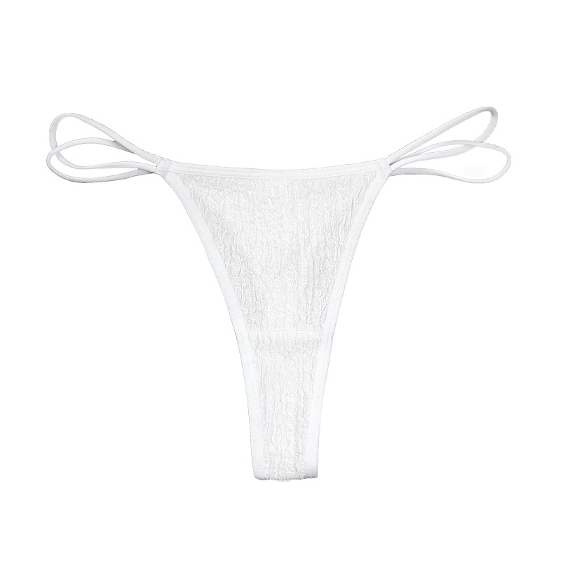 Picture of Cross-border exclusive multi-color multi-size double thin belt low waist thong Europe and the United States new solid color seamless sexy ladies underwear