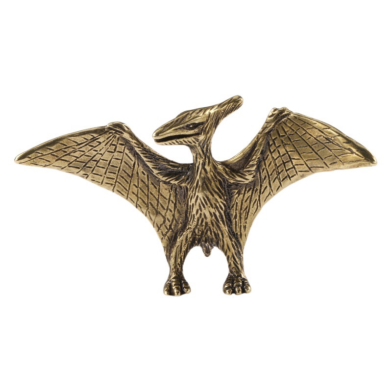 Cross-border ebay AliExpress Jurassic pterosaur brass decoration dinosaur flying dragon tea pet office crafts decoration