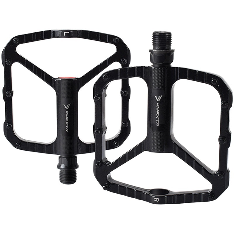 Mountain Bike Pedals Double Du Bearing Pedals Non-Slip Widened Aluminum Alloy Pedals Bicycle Accessories