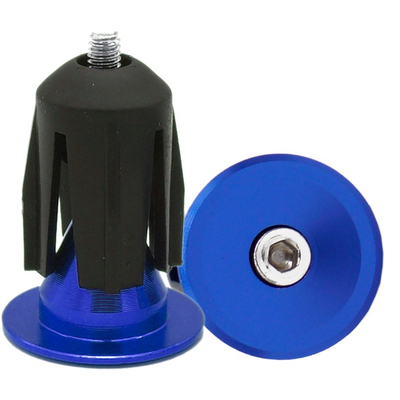 Bicycle aluminum alloy handle plug handle cover cap mountain bike handle cover plug road folding bike handle expansion plug