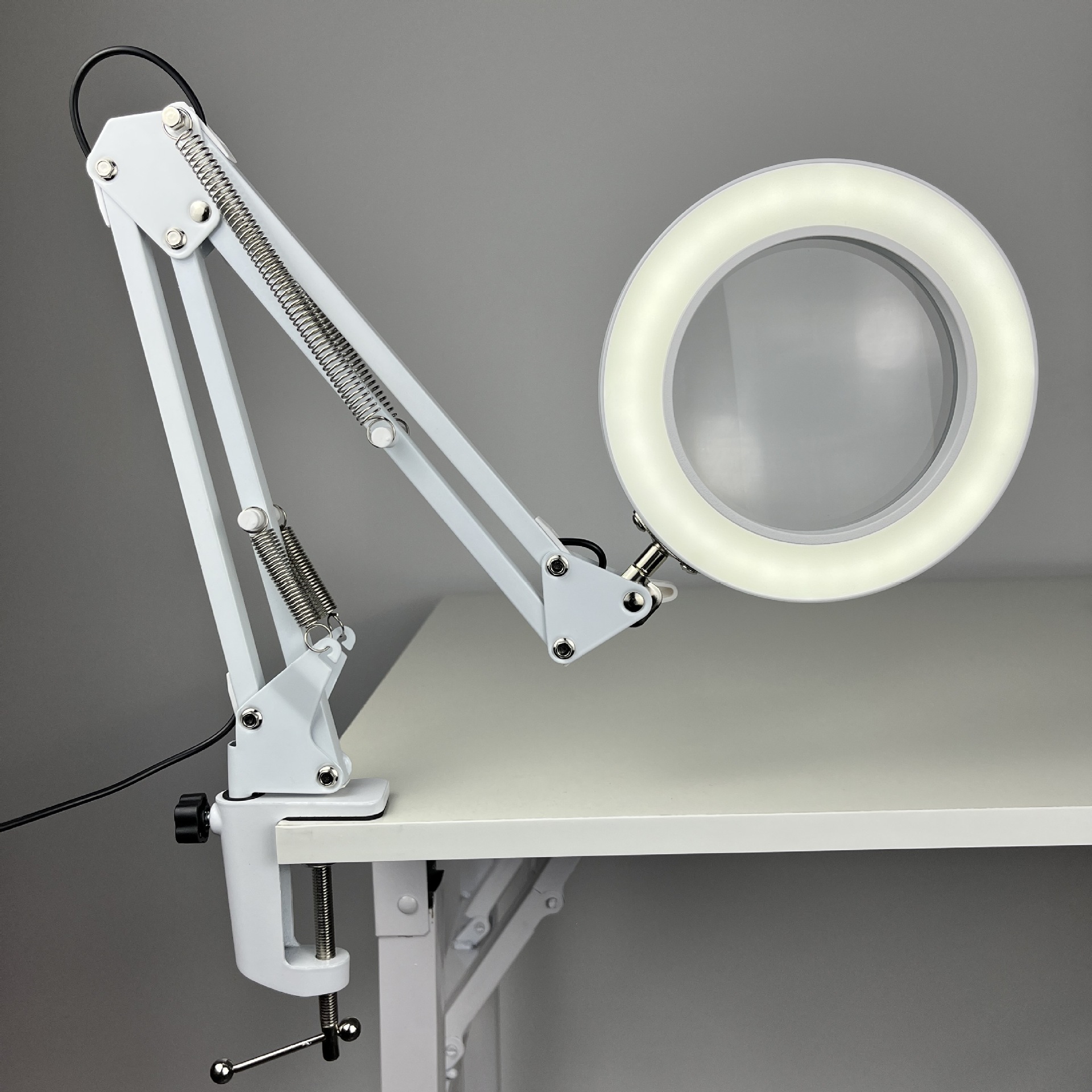 Magnifying glass table lamp clip tattoo lamp beauty makeup makeup light eyebrow floating lips nail art eyelashes special lamp