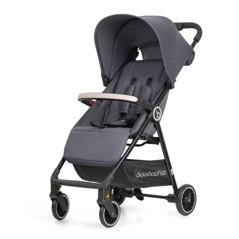 Picture of Baby Good A2 Children's Cart Pocket Cart Lightweight Cream Color Easy Storage Sitting and Lying One-Button Receipt Exit