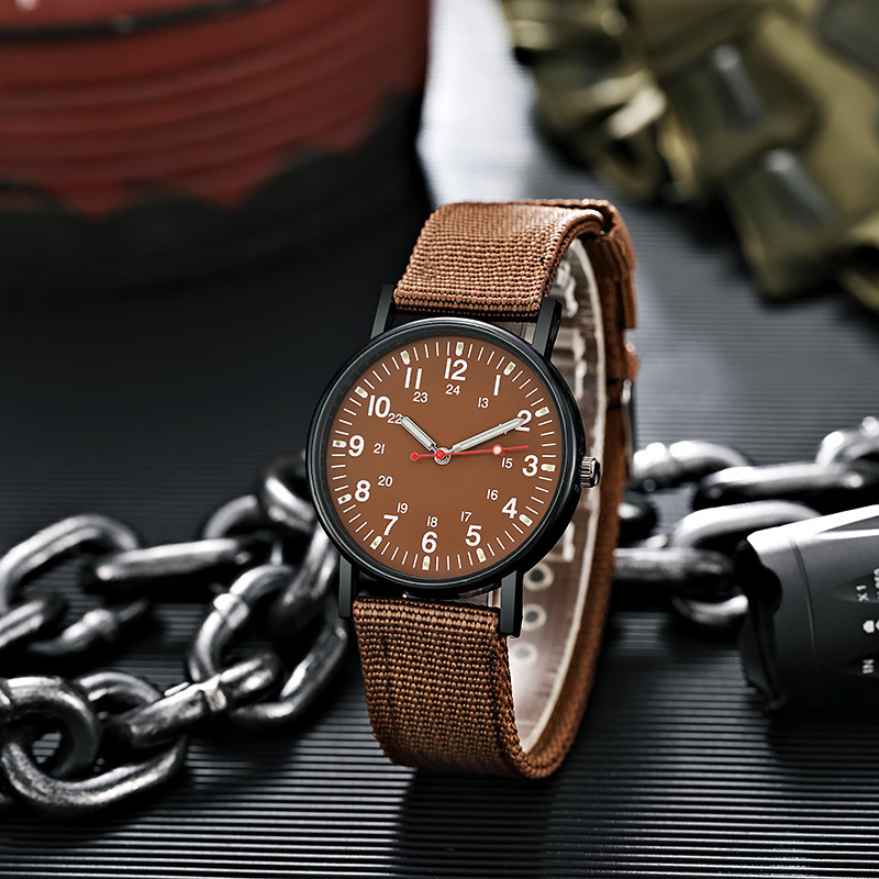 Foreign Trade Aliexpress Popular Men's Watch Large Three-Hand Pointer Quartz Watch Foreign Trade Wholesale Watch