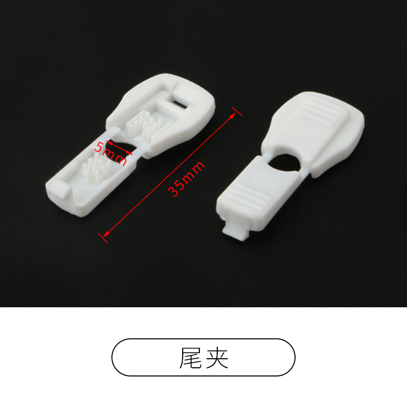 Picture of Manufacturer Plastic Adjustable Elastic Belt Spring Buckle with Rope Pig Nose Buckle Single and Double Holes Round Black Transparent Drawstring Buckle