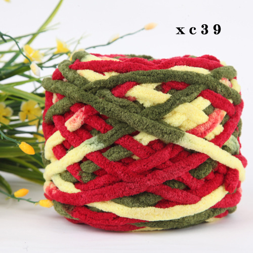 Picture of 0.1kg Ice Yarn Thick Wool Wholesale Single-Strand Knitting Handmade Yarn Icelandic Yarn Hand-Knitted Scarf Yarn Baby Yarn