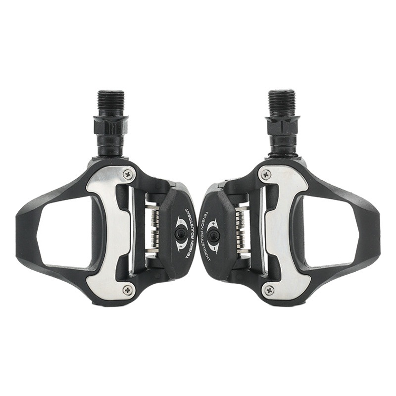 Road bicycle lock pedal ultra light bearing Peilin pedal bicycle self-locking pedal R550R540 with lock plate