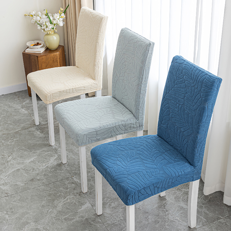 Cross-Border New Thickened Chair Cover Cushion Cover Dining Table Backrest Integrated Chair Cover Fabric Anti-Fouling and Dust-Proof