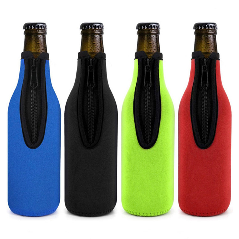 12oz Glass Bottle Beer Bottle Special Insulation Sleeve 330ml Printed Neoprene Beer Bottle Cooling Sleeve