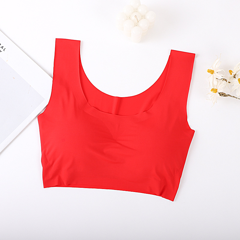 Picture of Shangpin Anxin Generation Seamless No Steel Ring Ice Silk Gather Large Size Running Vest Yoga Sports Underwear Women's Bra