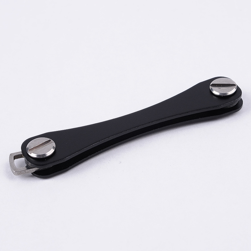Picture of Aluminum Alloy key holder outdoor pendant metal key organizer multi-function key chain creative household key bag