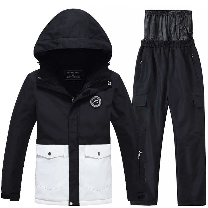 Picture of New Children's Ski Suit suit Boys and Girls Winter Outdoor Waterproof Warm Thickened Children's Ski Suit