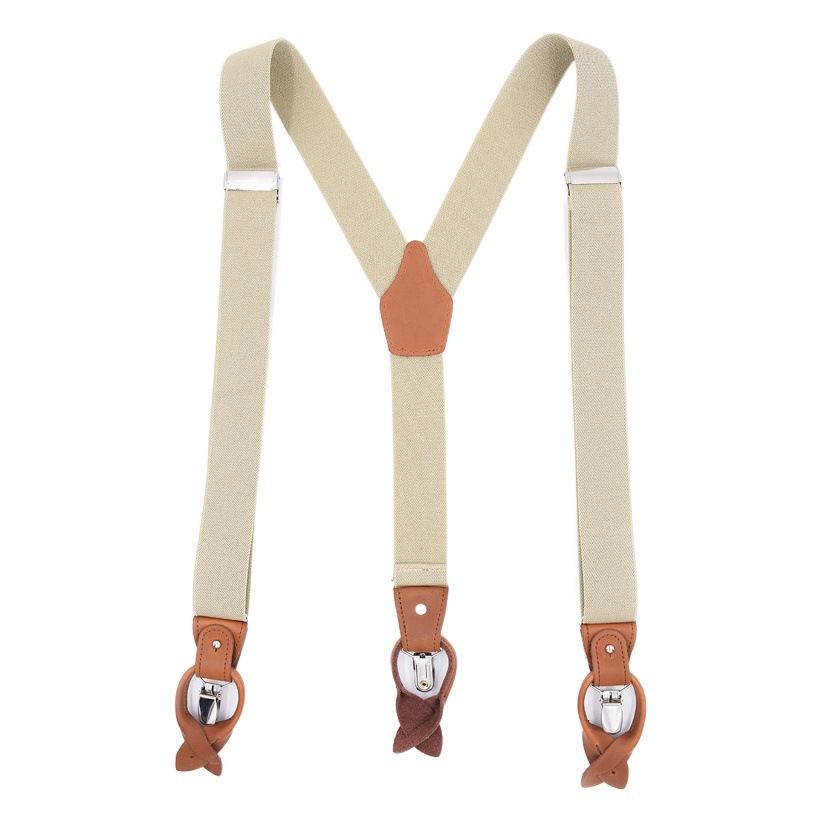 Suspenders Men's Business Suspender Multi-functional Suspenders DIY Suspenders Unisex British Suspenders New