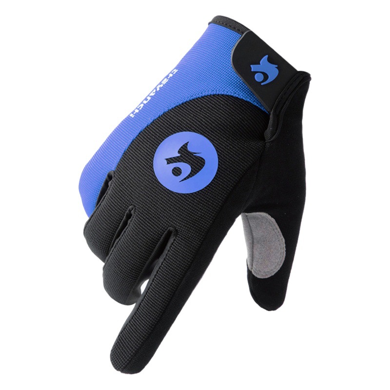 Cycling gloves men's and women's D267 outdoor cycling Frisbee sports non-slip shock-absorbing long finger touch screen fitness sports gloves