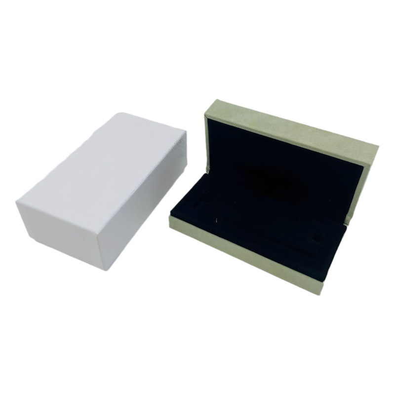 Fanjia's New Original Jewelry Box Counter Pair of Jewelry Storage Packaging Box Four-Leaf Clover Jewelry Box Manufacturer Wholesale