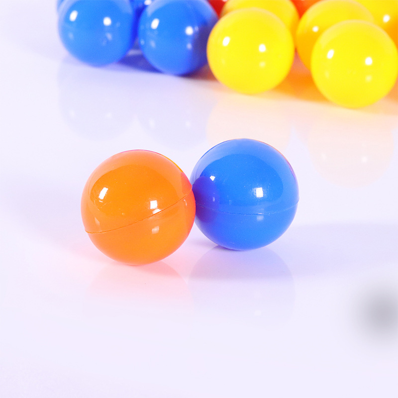Picture of 3cm Open Lottery Ball, Yellow Table Tennis Can Open Plastic Ball, Glossy Seamless Lottery, Touch Table Tennis