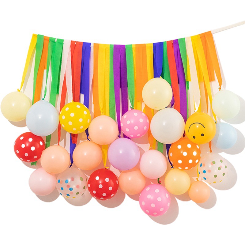 Xiaohongshu First Birthday Arrangement Birthday Balloon Decoration Scene Props Kidsren's Party Boys and Girls Happy Birthday