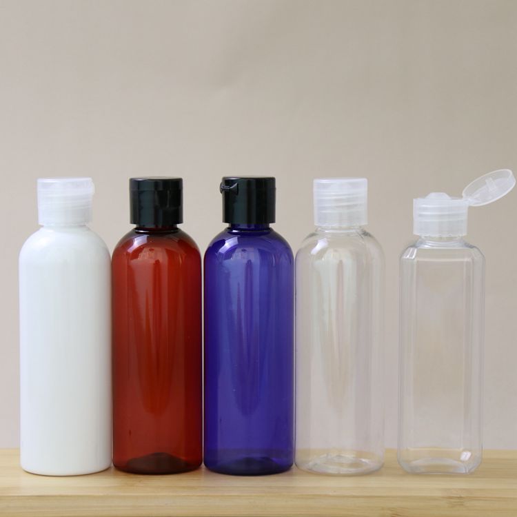 Spot 100ml plastic bottle 100ml flip cap bottle cosmetics sub-bottling oil bottle emulsion packaging bottle