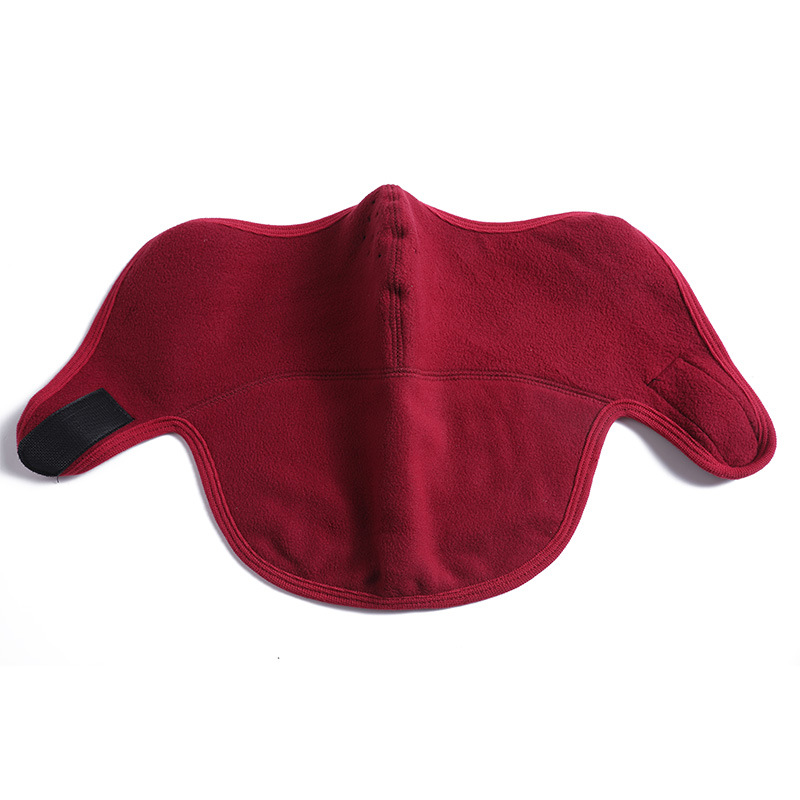 Picture of Winter warm mask neck and ear protection all-inclusive scarf men and women riding mask polar fleece three-in-one outdoor cold protection