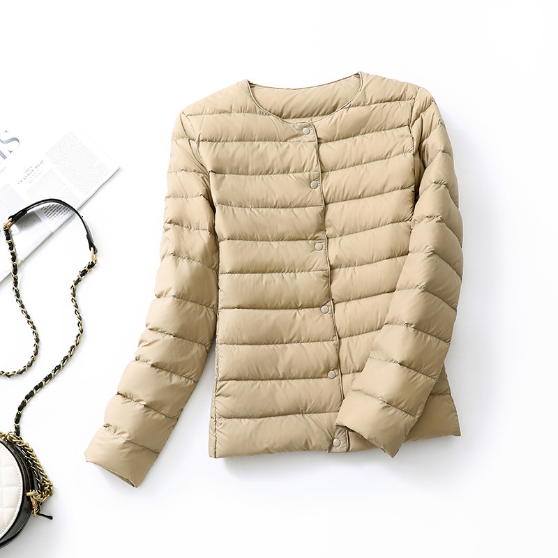 Picture of Autumn and winter 2024 new lightweight down jacket liner light thin fashion warm down jacket women's short