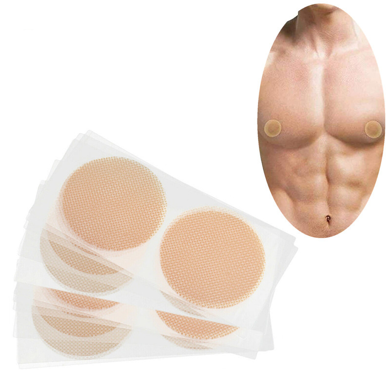 Picture of Disposable Breast Sticker Men's Mimi Sticker Summer Anti-bump Invisible Ultra-thin Chest Sticker Sports Anti-friction Nipple Sticker
