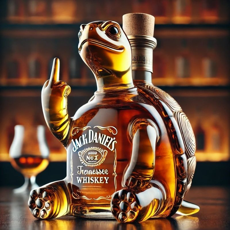 Picture of Independent Station New Animal Whisky Bottle Animal Whiskey Bottle Whisky Cross Border Ornaments