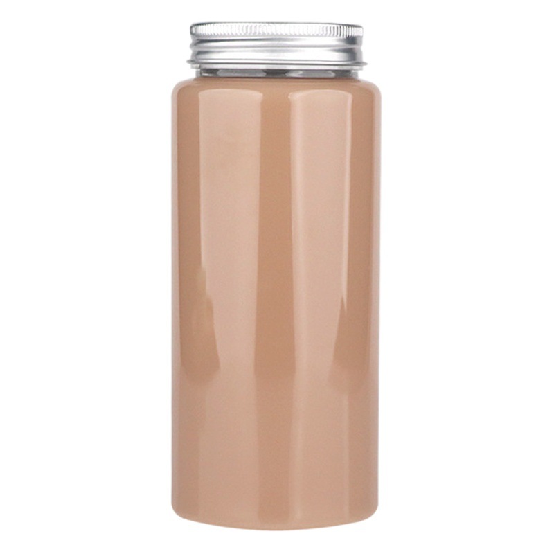 Manufacturer 52 Mouth Milk Tea Bottle 400ml Disposable Juice Bottle Pet Transparent Poplar Nectar Plastic Bottle Food Grade