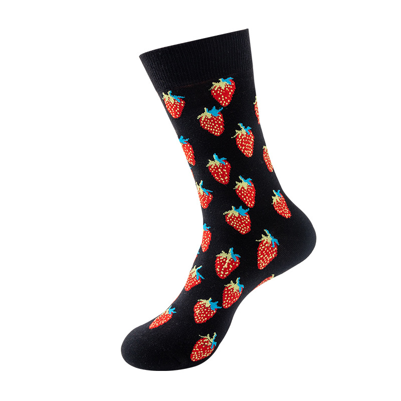 Picture of Amazon new tube socks children European and American ins wind fruit autumn and winter net red trend socks cotton manufacturers wholesale