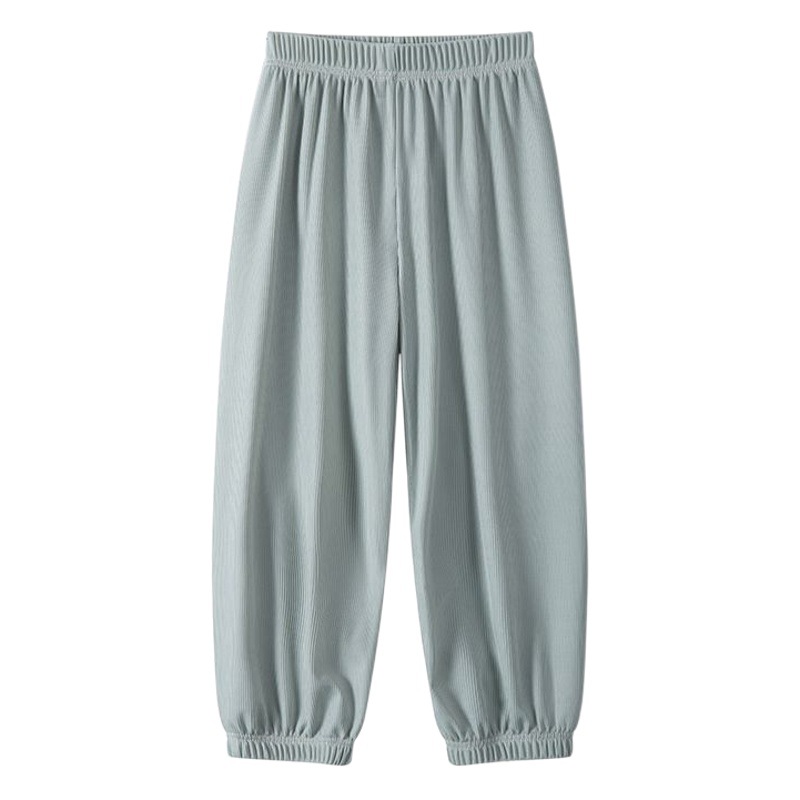 Baby's Home Ice Silk Anti-mosquito Pants Summer Thin Shaking Cotton Boys and Girls Children's Pants Baby Pants Spring and Autumn Summer
