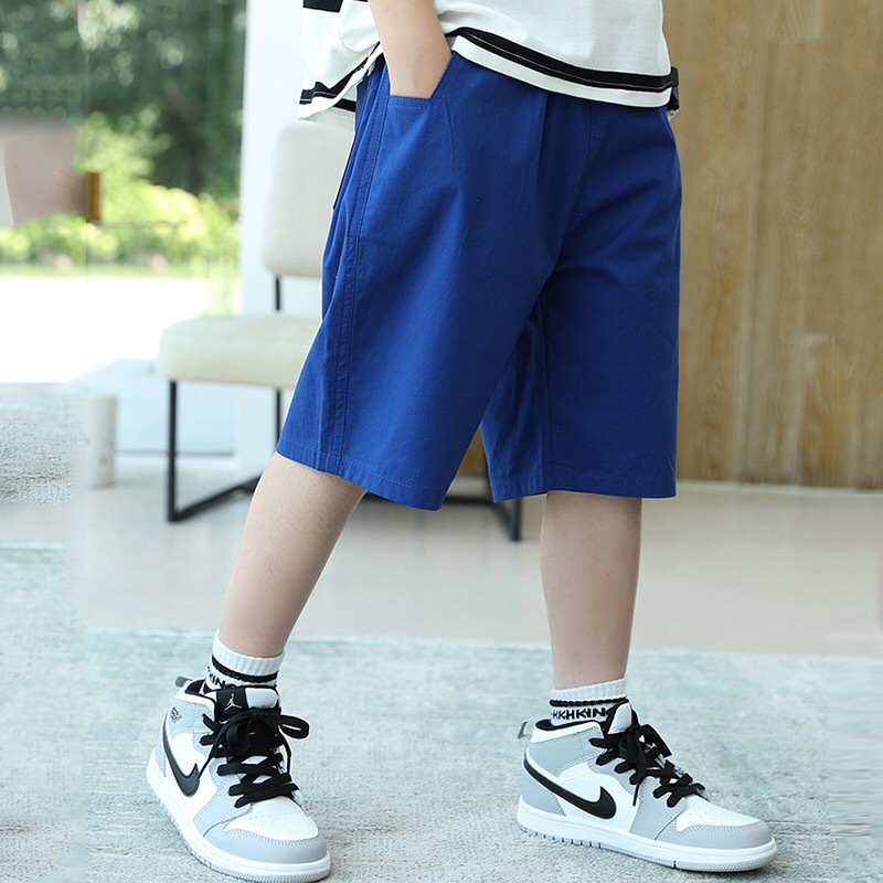 Picture of Boys' Casual Shorts Summer Thin 2023 New Children's Sports Fixture Pants Loose Trendy Pants