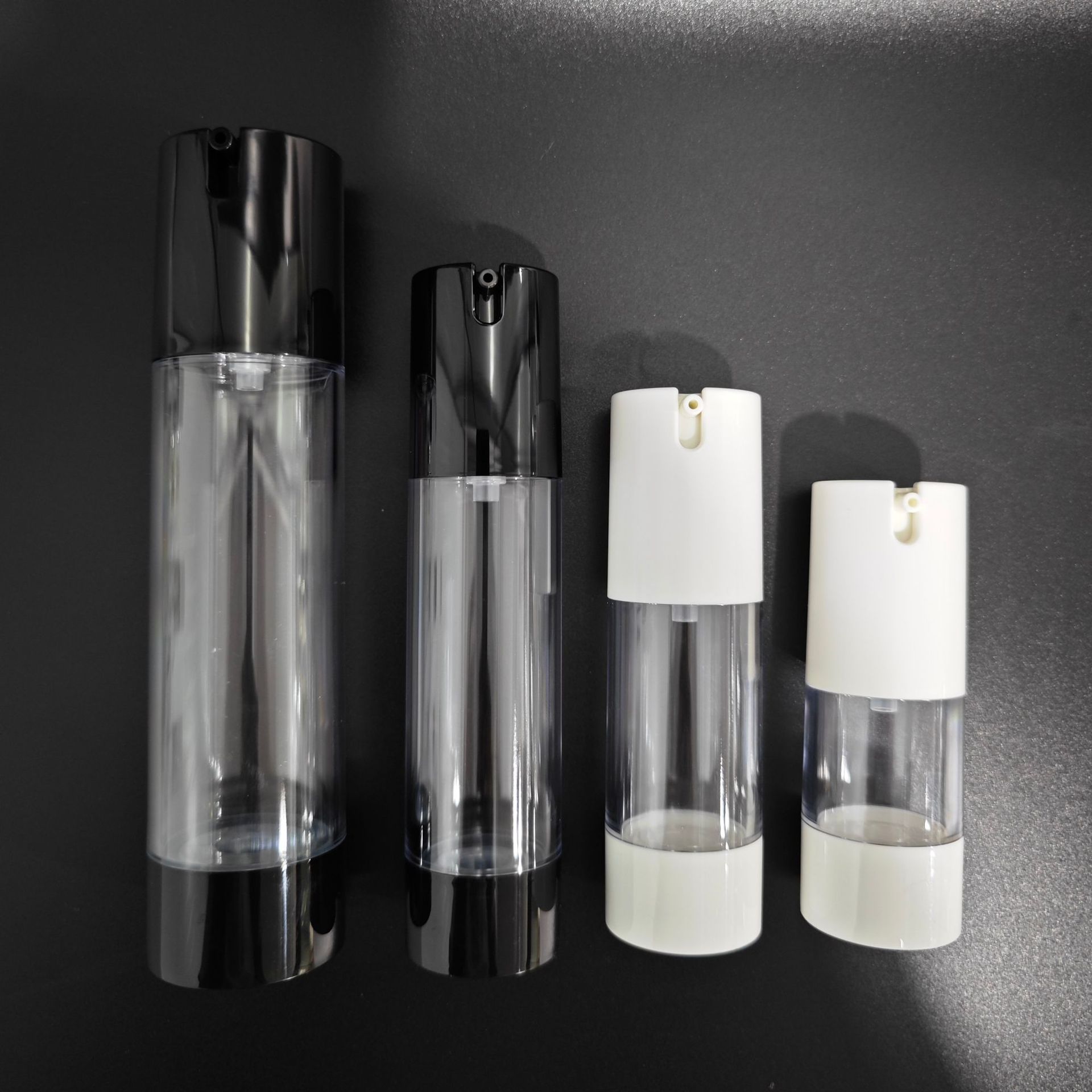 15ml30ml50ml80ml100ml120ml full plastic U-shaped vacuum bottle high-grade vacuum sub-bottling emulsion bottle