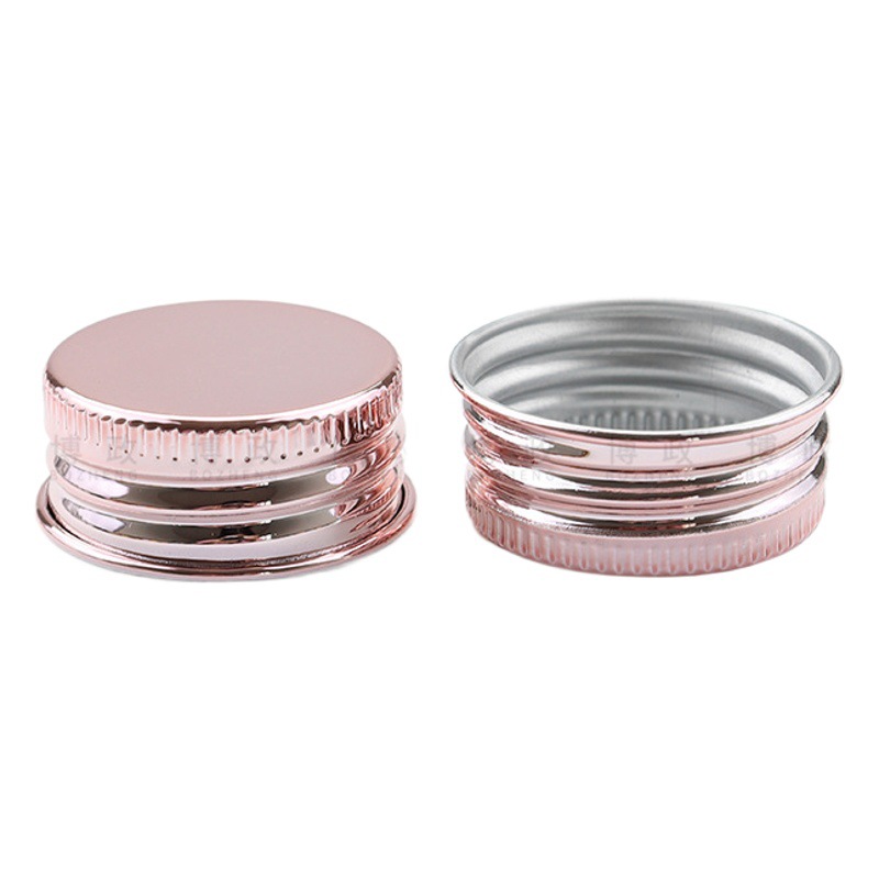 Factory Outlet 18 Teeth 20 Teeth 24 Teeth 28 Teeth 38 Teeth Thread Aluminum Lid Tea Cans Cosmetic Metal Aluminum Lid