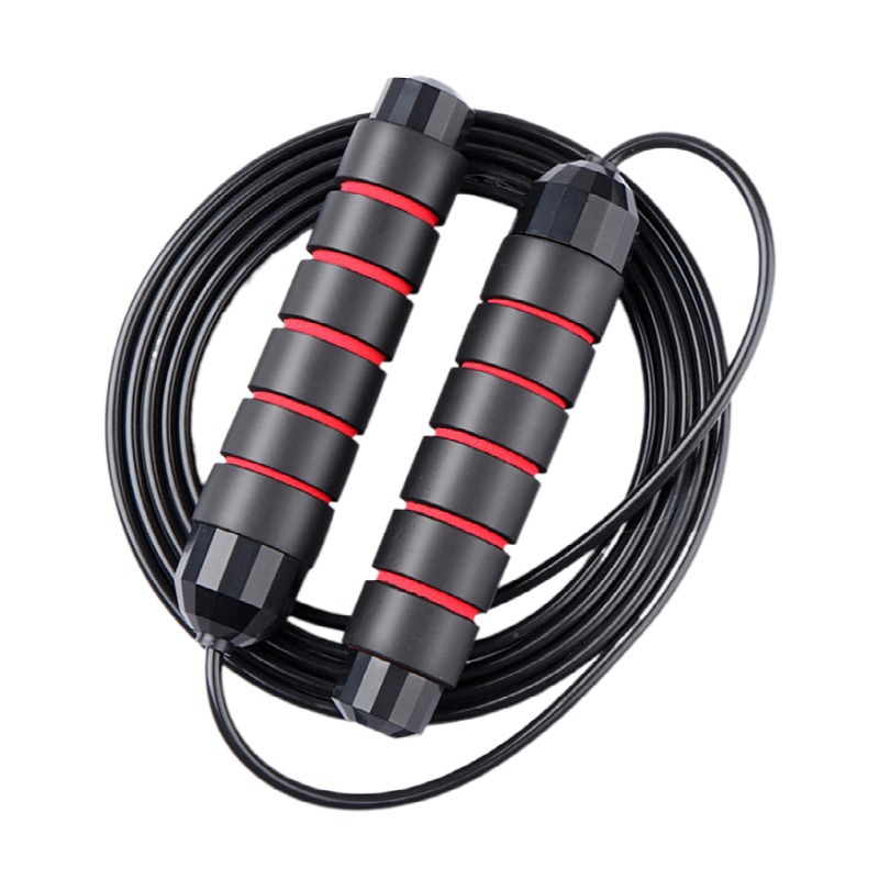 Weight-bearing steel wire bearing rope skipping wholesale student high school entrance examination competitive outdoor indoor training fitness sports goods explosions