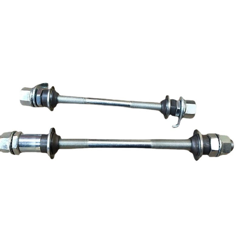 Bicycle front and rear hub axis mountain bike variable speed solid rear axle variable speed front and rear axle bicycle accessories