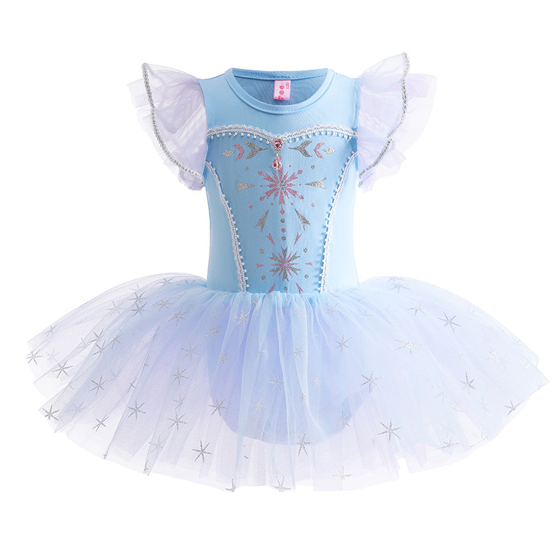 Picture of Girls Ballet Dance Skirt 2025 Summer Original Practice Clothes Baby Girl One-Piece Performance Clothes Improved Princess Skirt