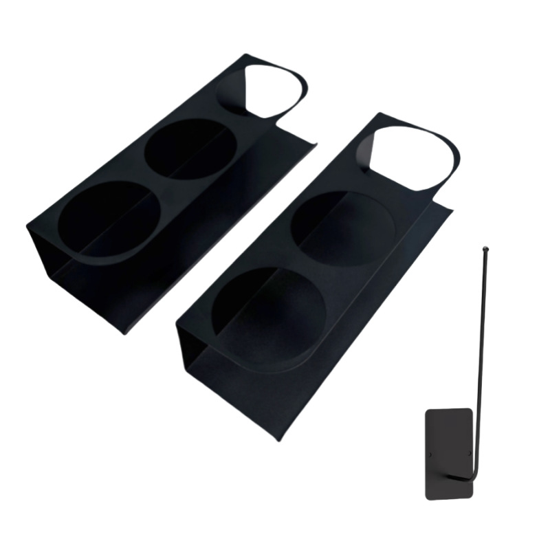 Picture of Magnetic suction type side hanging rack kitchen refrigerator magnetic suction rack side storage side external magnet storage rack