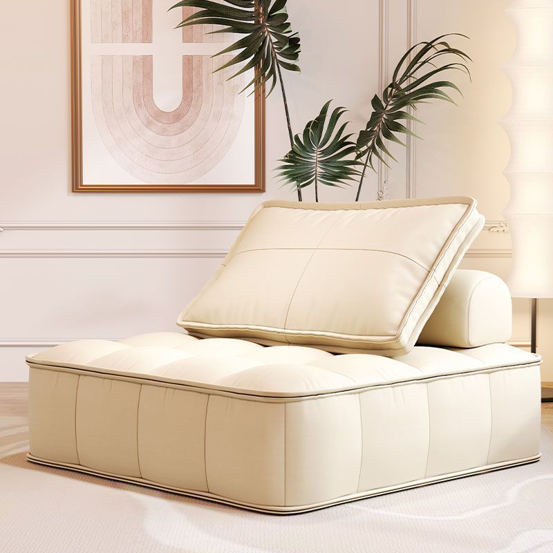 Picture of Light luxury disposable technology cloth tofu block lazy sofa small apartment square living room lounge chair bedroom module flooring