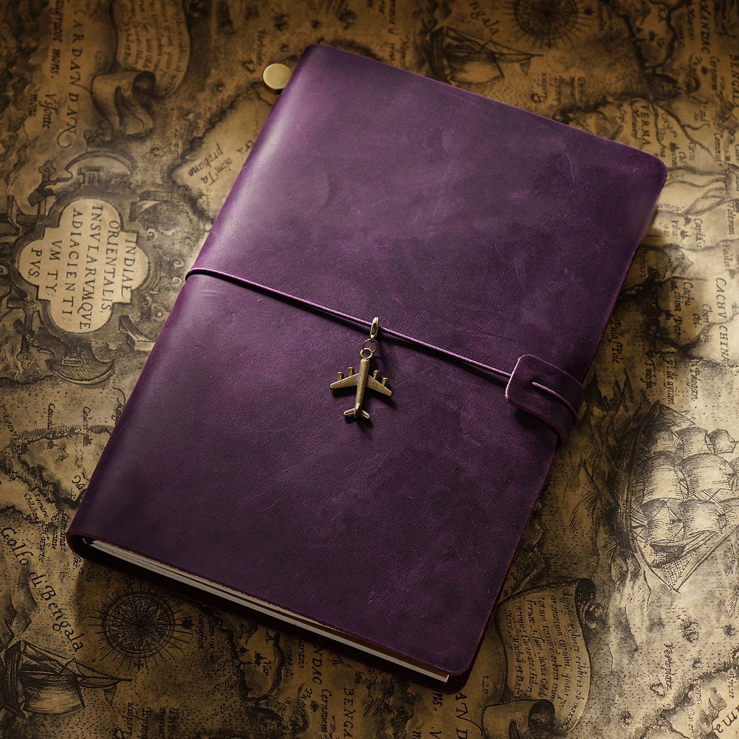 Picture of Travel Notebook Notebook Cowhide Genuine Leather Diary Retro Notepad Creative Record Tn Spot Wholesale