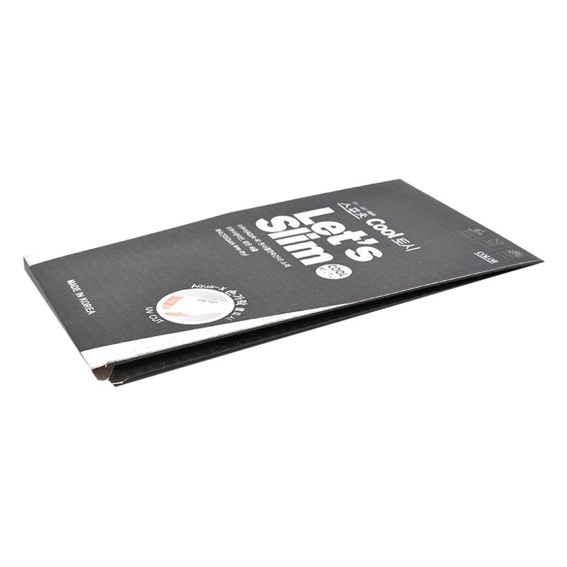 Summer Ice Sleeve Packaging Box Korean Ice Sleeve Box Outdoor Cycling Breathable Ice Silk Unisex Wholesale Folding Paper Box